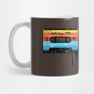 Retro Cassette Tape - NWA Remix 1988 Mug